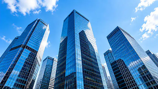 Corporations Modern corporate office buildings