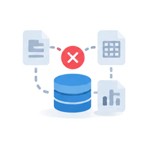 fragmented-data-systems Fragmented data across disconnected systems